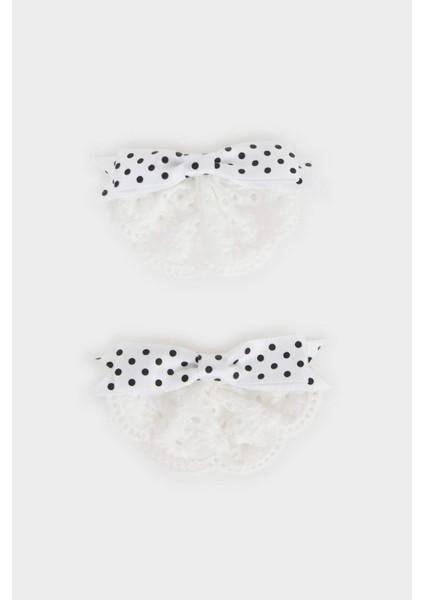 Kız Çocuk 2'li Kurdeleli Toka Seti F6498AXNS