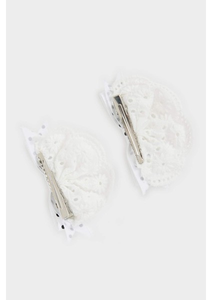 Kız Çocuk 2'li Kurdeleli Toka Seti F6498AXNS modelleri