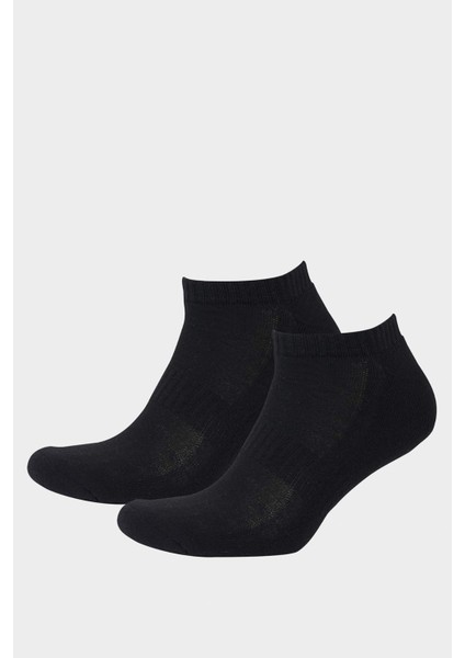 Erkek 2'li Pamuklu Kısa Spor Çorap F5268AXNS