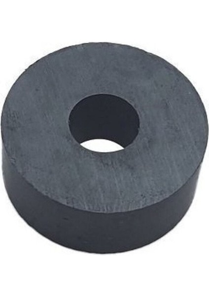 30X9X10 mm Ferrite Halka Mıknatıs Siyah, 1 Adet