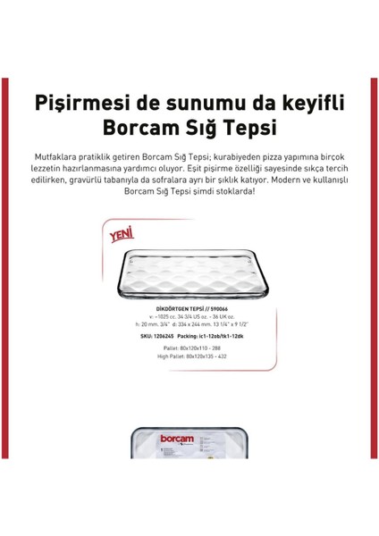 Kare Desenli Fırın Kabı 33.5X24.5CM, Pide, Börek, Dikte Dörtgen Tepsi, Beyaz modelleri