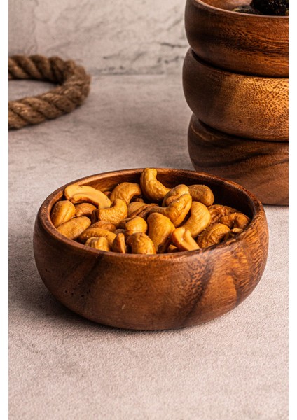 8'li Akasya Yuvarlak Çerezlik Kase Seti, Şık ve Pratik Sunumlar Için fiyatları