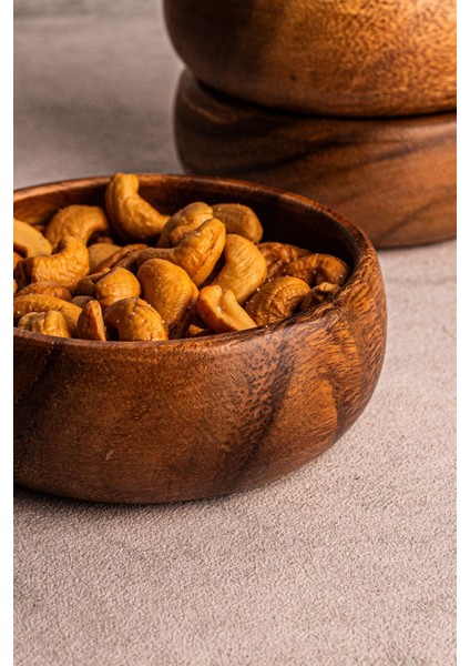 8'li Akasya Yuvarlak Çerezlik Kase Seti, Şık ve Pratik Sunumlar Için fırsatları