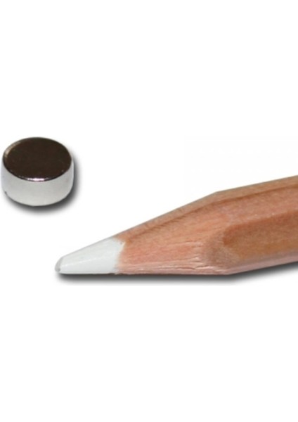 25 Adet 6mm x 3mm Yuvarlak Güçlü Neodyum Mıknatıs Seti modelleri