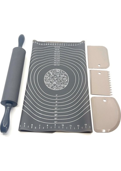 Renkli 5 Parça Hamur Hazırlama Seti, Eğlenceli ve Pratik Mutfak Malzemesi fiyatları