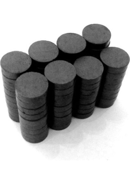 50 Adet 12X3 Yuvarlak Mıknatıs, Nişan ve Sünnet Süsleme, Siyah Renk modelleri