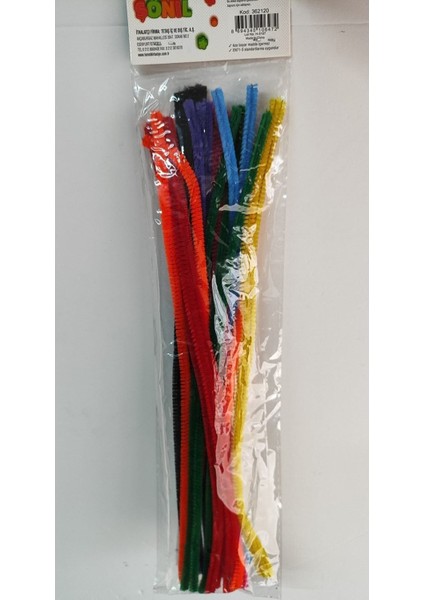 Turuncu 6mm 30CM 25 Adet Şönil, El Işi ve Dekorasyon Için Ideal Seçim fırsatları