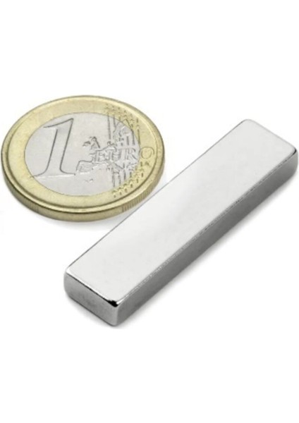 40X10X5MM Güçlü Neodyum Mıknatıs Tekli Paket Gri Renk fiyatları