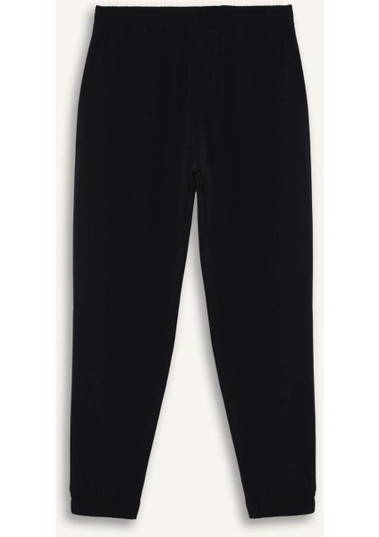 Fit Slim Fit Dar Kesim Fermuar Cepli Dokuma Sporcu Jogger Eşofman Altı F1288AX25AU