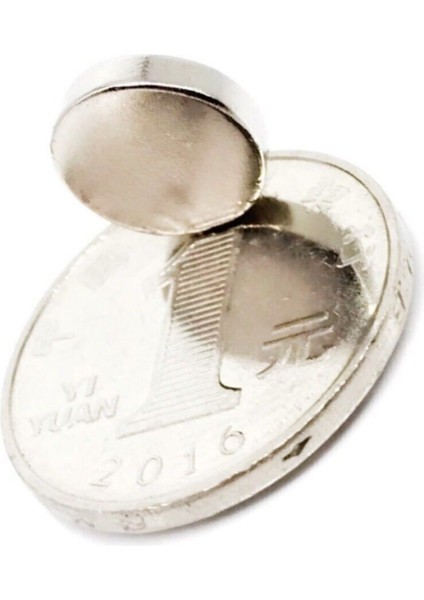 10 Adet 12X3 mm Yuvarlak Güçlü Neodyum Mıknatıs, Metalik, Dayanıklı ve Çok Güçlü modelleri