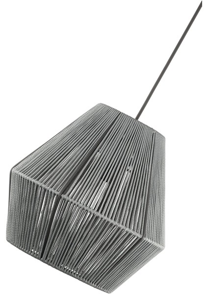 Füme Renkli 30 cm Örgülü Tekli Avize, Şık ve Modern Tasarım modelleri