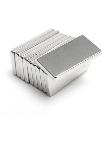 20MM x 10MM x 2mm Köşeli Güçlü N35 Neodyum Mıknatıs, 10'lu Paket