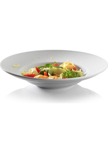 Risus 27 cm Beyaz Makarna Tabağı, Şık ve Kullanışlı Ev Mutfağı Aksesuarı