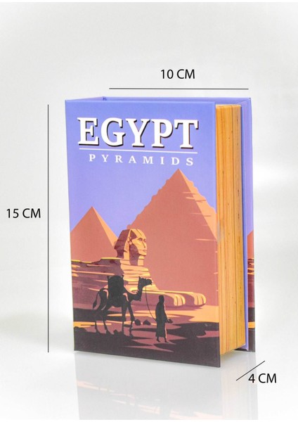 Mor Egit Pyramids Dekoratif Kutu, Şık ve Zarif Dekorasyon Parçası fiyatları