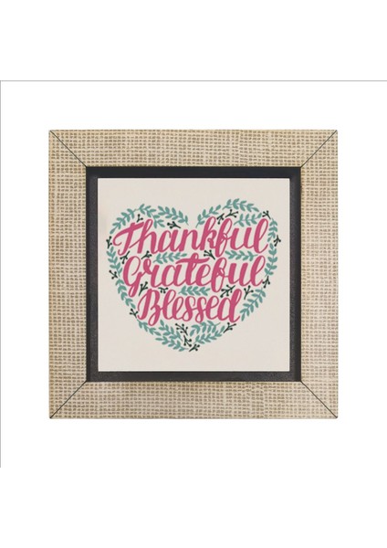 Şükran Günü Temalı Renkli Baskılı Mdf Magnet, Sevgiyi Paylaşmanın En Güzel Yolu fırsatları