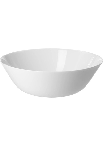 2'li Cam Salata Kasesi, Beyaz, Çap 23 Cm, Yükseklik 7 cm