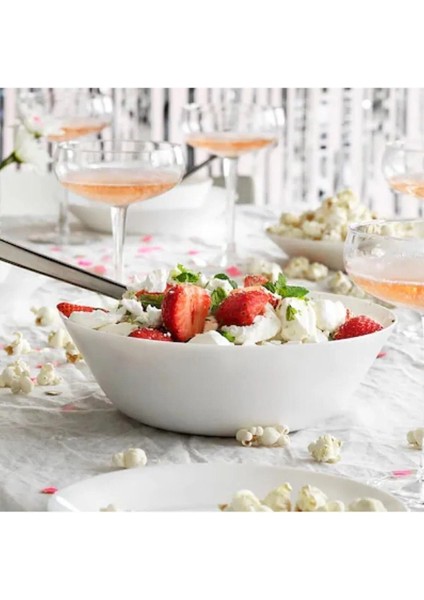 2'li Cam Salata Kasesi, Beyaz, Çap 23 Cm, Yükseklik 7 cm fiyatları