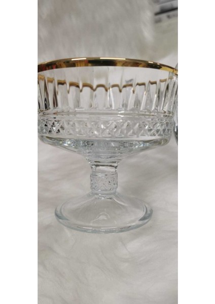 Yaldızlı 2'li Elysia Ayaklı Sunumluk, Şık ve Zarif Tasarım, Beyaz Renk. modelleri