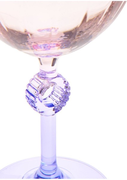 Mor 4'lü Ayaklı Bardak Seti, 270 Ml, Şık ve Kullanışlı. fırsatları