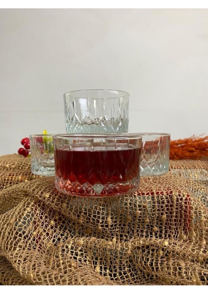 Turuncu Cam Kase Seti, Çok Amaçlı Sunum ve Çerezlik Için Ideal 6'lı Paket fırsatları