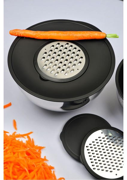 9 Parça Çok Amaçlı Rendeli ve Saklama Kabı Seti, Çok Renkli, Dayanıklı ve Pratik modelleri