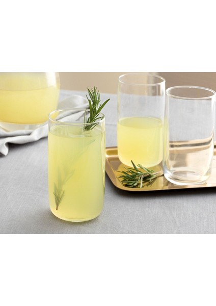 3'lü 365 ml Cam Meşrubat Bardağı, Şık ve Kullanışlı Set