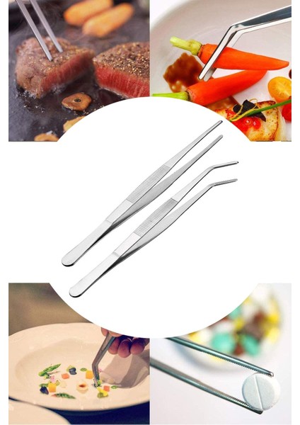 Çok Renkli 25 cm Dekor Cımbızı 2'li Set, Şef Dekor Uygun Fiyatlı ve Kaliteli