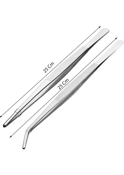 Çok Renkli 25 cm Dekor Cımbızı 2'li Set, Şef Dekor Uygun Fiyatlı ve Kaliteli fiyatları