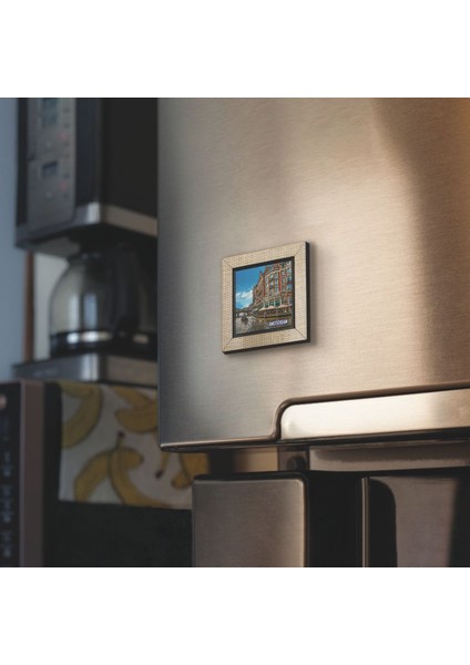 Amsterdam Temalı Baskılı Mdf Magnet, Şık ve Dekoratif Buzdolabı Süsü. fiyatları