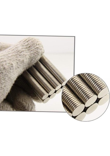 Güçlü Yuvarlak Neodyum Mıknatıs, 8x1 Mm, 15 Adet Set fiyatları
