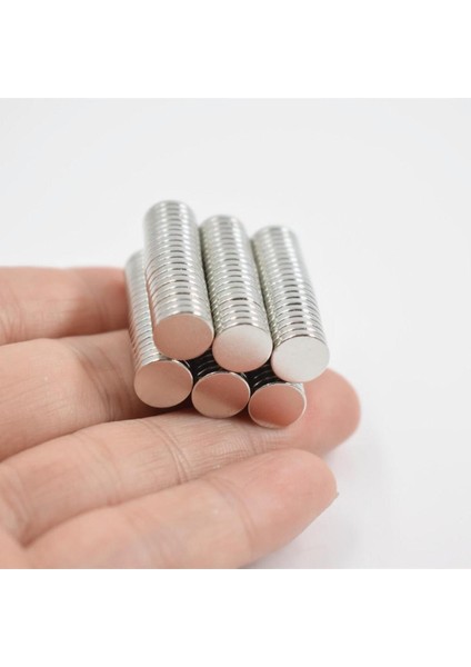 Güçlü Yuvarlak Neodyum Mıknatıs, 8x1 Mm, 15 Adet Set modelleri