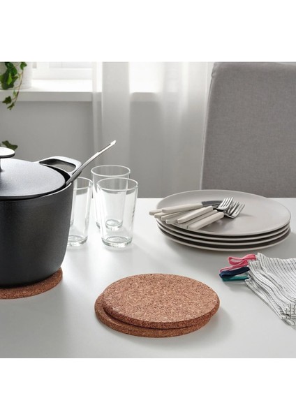 3'lü Mantar Nihale, 19 Cm, Tencere Tava Altı, Kahverengi, Şık ve Kullanışlı Set fiyatları