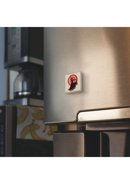 Ispanyol Flamenko Dansçısı Baskılı Doğaltaş Magnet, Buzdolabı Süsü, Bej Renk fiyatları