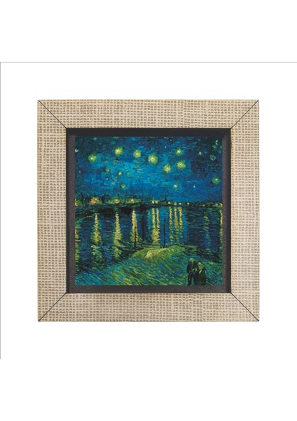 Yıldızlı Gece Temalı Mdf Magnet, Sanat ve Dekor Için Şık Hediye fırsatları