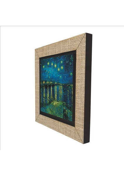 Yıldızlı Gece Temalı Mdf Magnet, Sanat ve Dekor Için Şık Hediye indirimleri