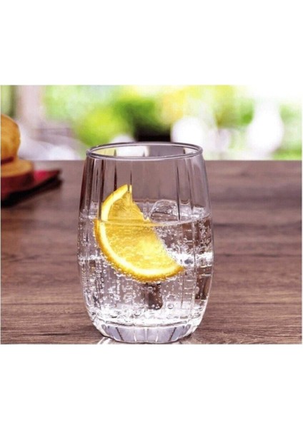 Turuncu Küçük Su Bardağı 6'lı Set, Şık ve Kullanışlı Içecek Aksesuarı