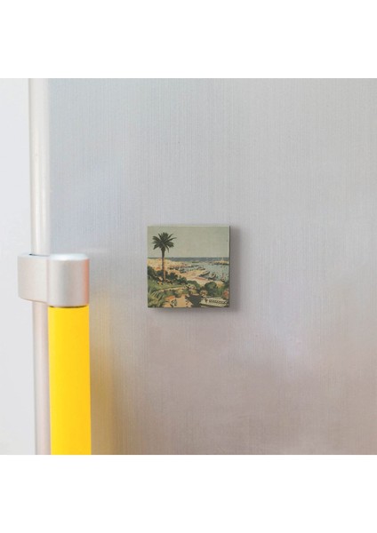 Italya Temalı Doğal Taş Mıknatıs, Buzdolabı Süsü, Şık ve Renkli Tasarım modelleri