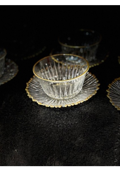 12 Parça Ekru Cam Çerezlik Takımı, Şık ve Hafif Tasarım fiyatları