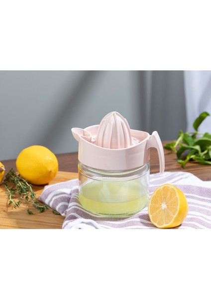300 ml Cam Limon Sıkacağı, Sağlıklı ve Şık Tasarım