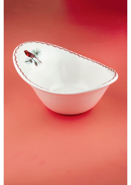 Beyaz Mini Porselen Salata ve Meyve Kasesi, Şık ve Kullanışlı Tasarım