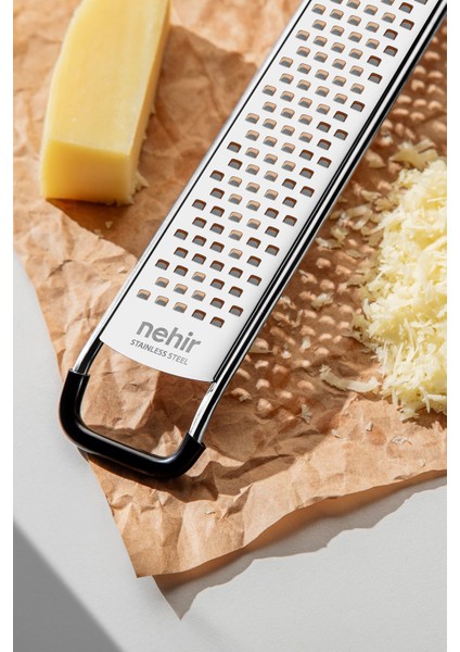 Paslanmaz Çelik El Rendesi, Lazer Kesim, Dayanıklı ve Şık Tasarım