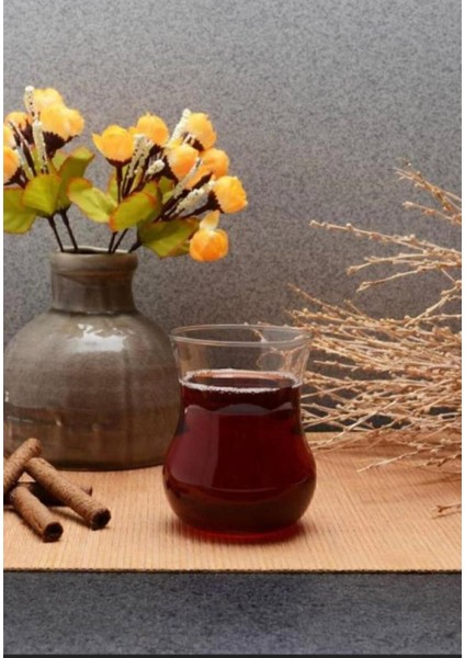 Turuncu 6'lı 285 cc Büyük Boy Çay Bardağı Seti modelleri