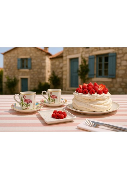 Iki Kişilik Beyaz Porselen Fincan Takımı, Şık ve Zarif Tasarım fiyatları