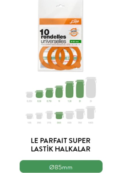 Turuncu 85 mm Kavanoz Contası 10'lu Paket, Pratik ve Güvenli Saklama Için Uygun fiyatları