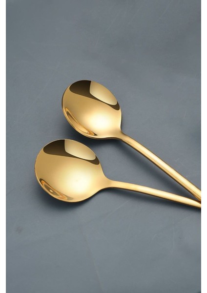 6'lı Set, 18 cm Uzunlukta Şık ve Dayanıklı Tatlı, Latte ve Dondurma Kaşığı fiyatları