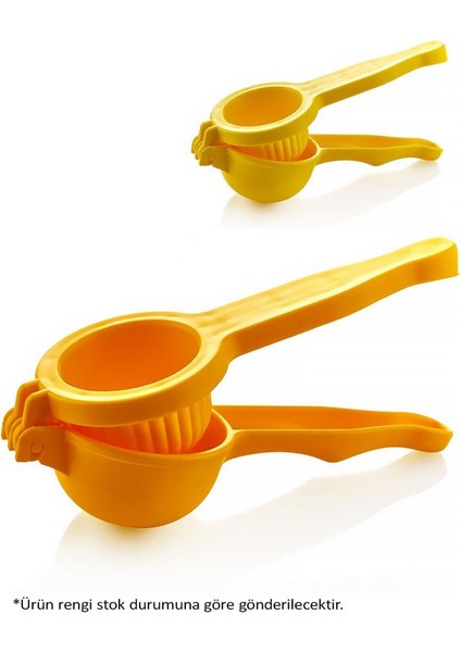 Pratik Sert Plastik Narenciye Sıkacağı, 20CM, Mutfak Için Ideal, 1 Adet