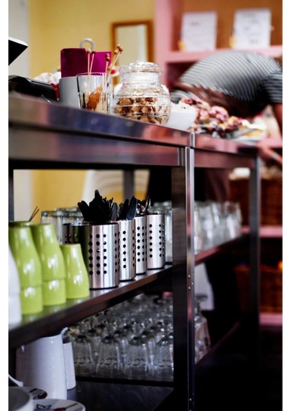 Paslanmaz Çelik Yuvarlak Kaşıklık, Çatal Bıçaklık, 13,5 Cm, Şık ve Dayanıklı Tasarım fırsatları