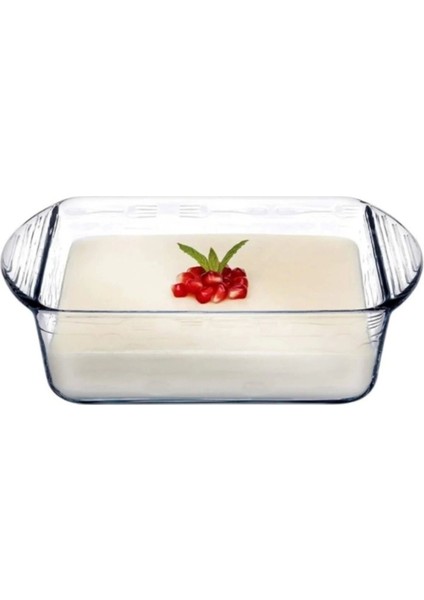 Kare Borcam Fırın Tepsisi Beyaz 59854, Dayanıklı ve Şık Mutfak Gereci