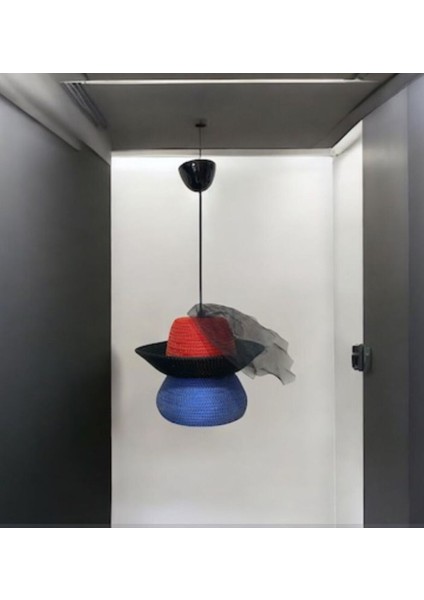 Şık Hasır Sarkıt Avize, Modern ve Rustik Tasarım, Renkli Dekoratif Aydınlatma fiyatları