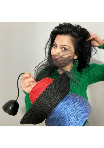 Şık Hasır Sarkıt Avize, Modern ve Rustik Tasarım, Renkli Dekoratif Aydınlatma modelleri